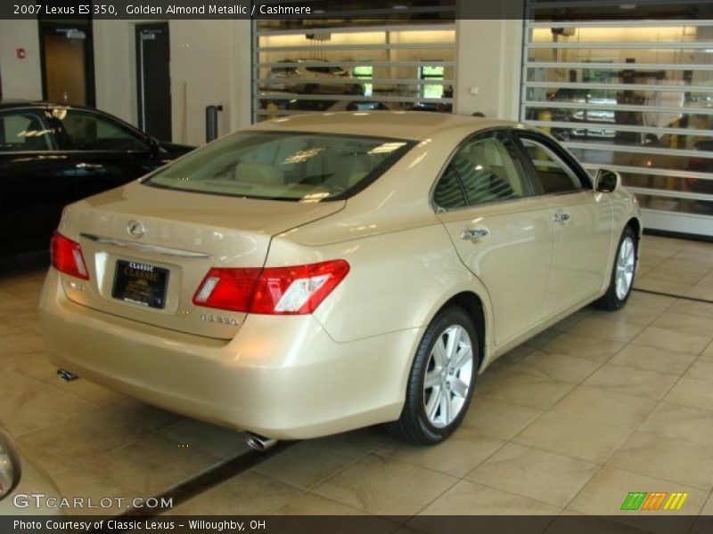 Golden Almond Metallic / Cashmere 2007 Lexus ES 350