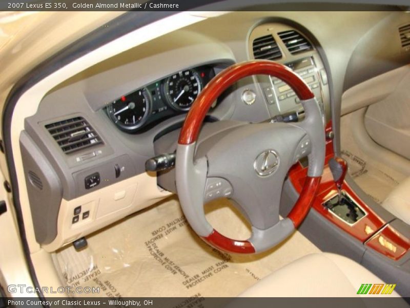 Golden Almond Metallic / Cashmere 2007 Lexus ES 350