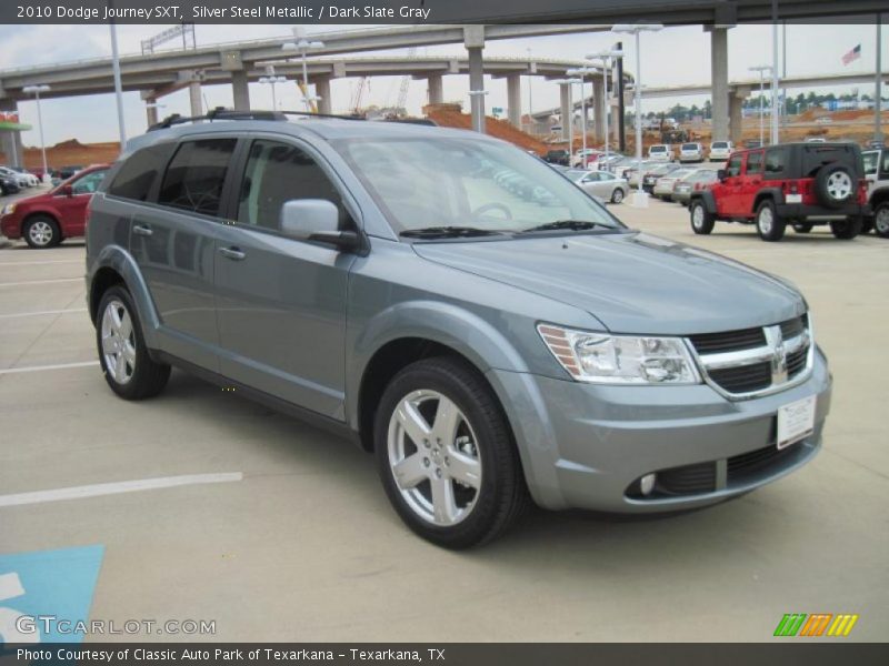 Silver Steel Metallic / Dark Slate Gray 2010 Dodge Journey SXT