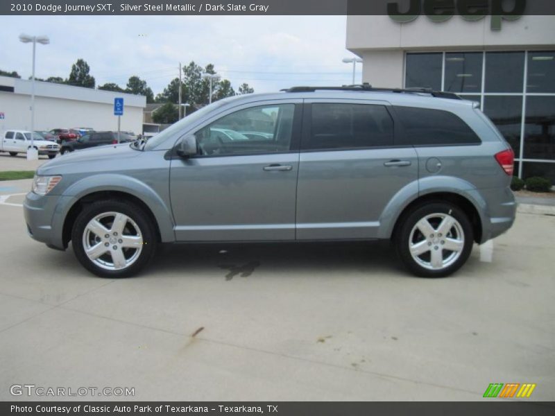 Silver Steel Metallic / Dark Slate Gray 2010 Dodge Journey SXT