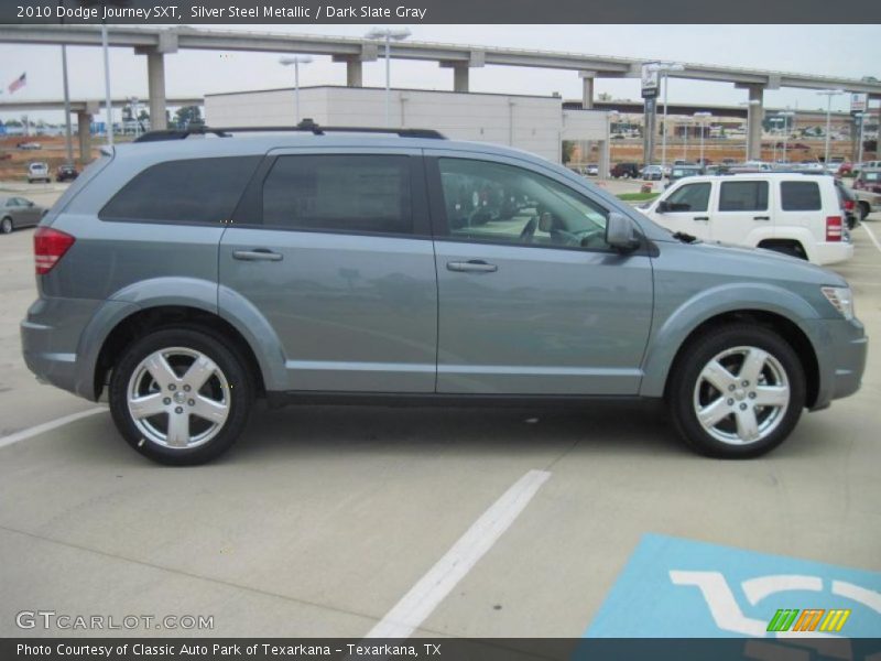 Silver Steel Metallic / Dark Slate Gray 2010 Dodge Journey SXT