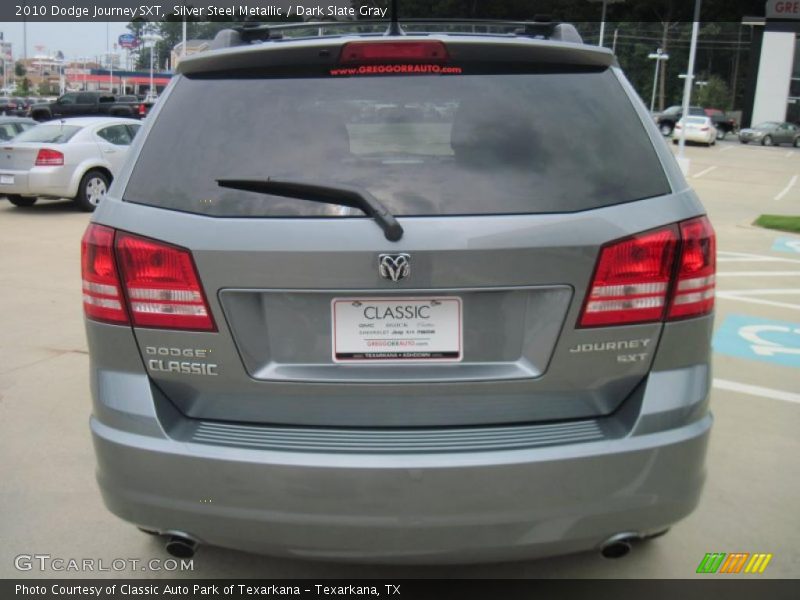 Silver Steel Metallic / Dark Slate Gray 2010 Dodge Journey SXT