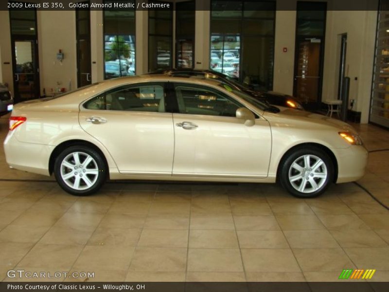 Golden Almond Metallic / Cashmere 2009 Lexus ES 350