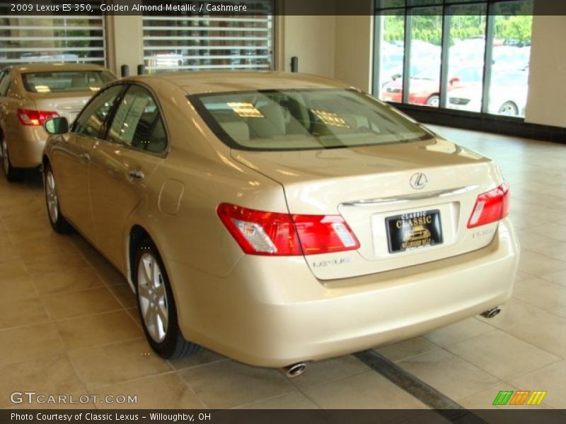 Golden Almond Metallic / Cashmere 2009 Lexus ES 350