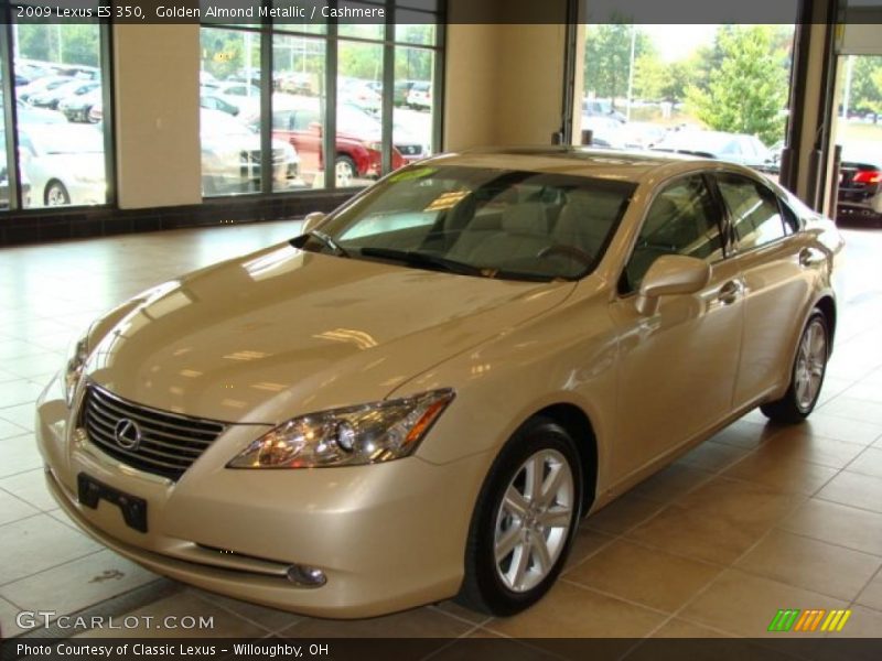 Golden Almond Metallic / Cashmere 2009 Lexus ES 350