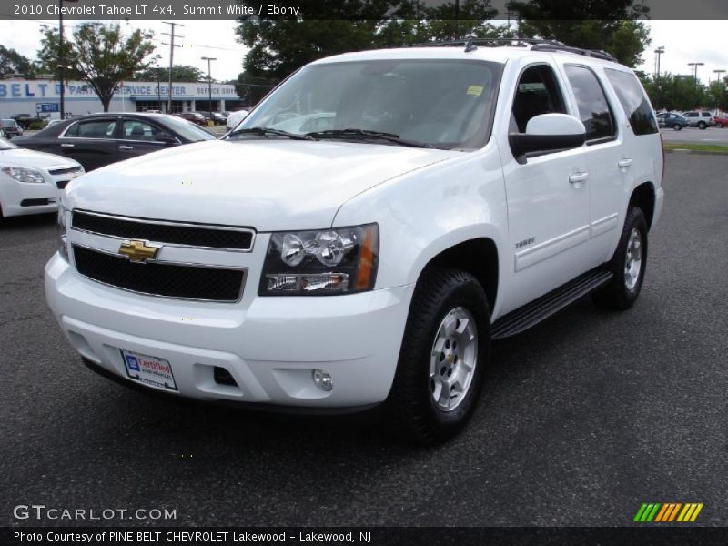 Summit White / Ebony 2010 Chevrolet Tahoe LT 4x4