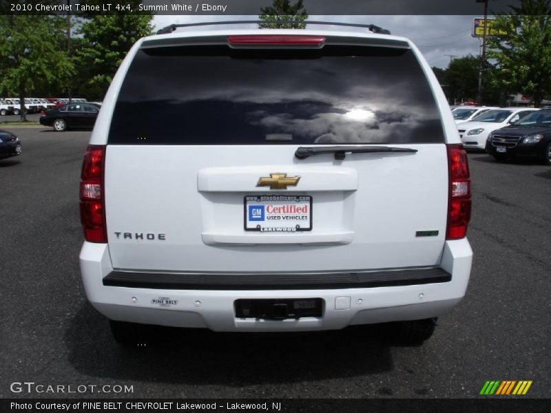 Summit White / Ebony 2010 Chevrolet Tahoe LT 4x4