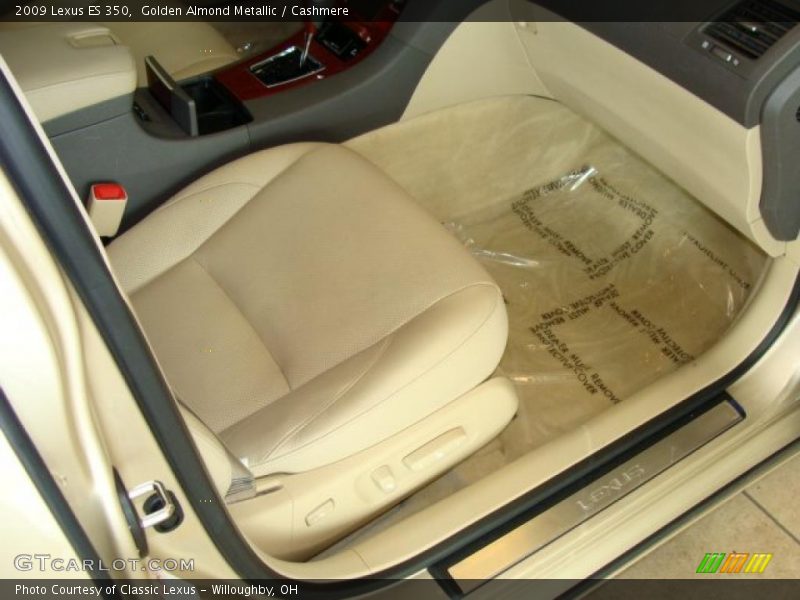 Golden Almond Metallic / Cashmere 2009 Lexus ES 350