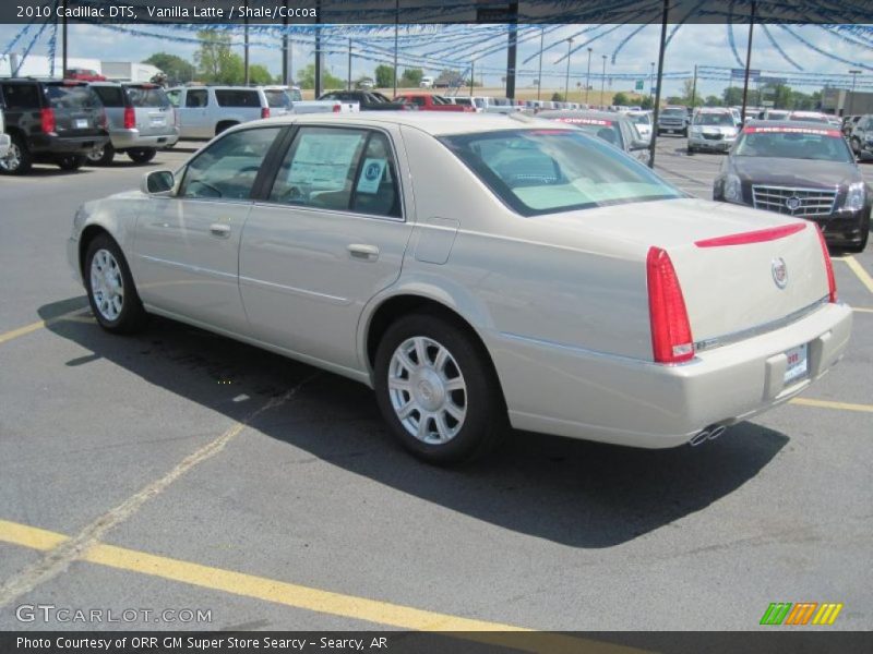 Vanilla Latte / Shale/Cocoa 2010 Cadillac DTS