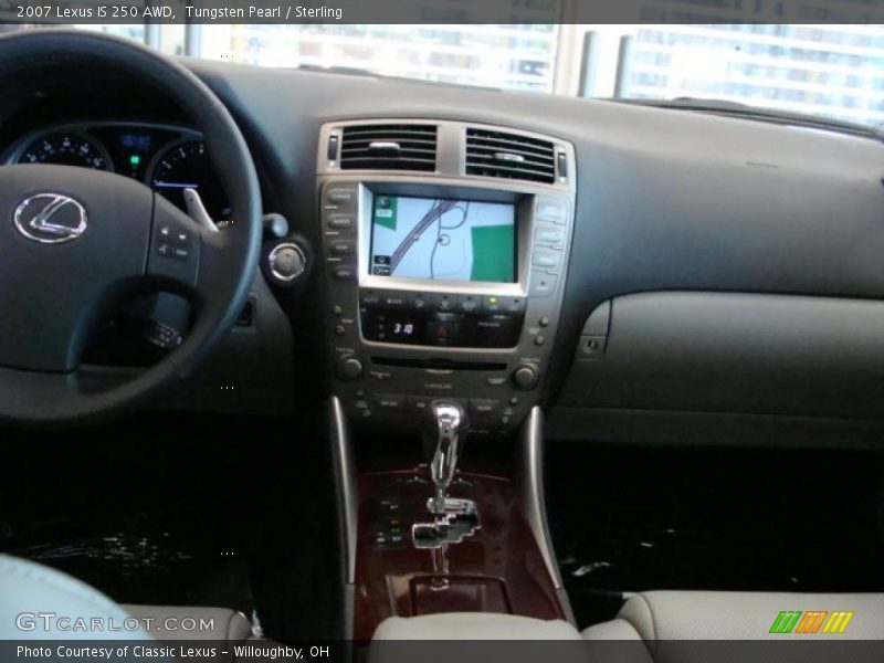 Tungsten Pearl / Sterling 2007 Lexus IS 250 AWD