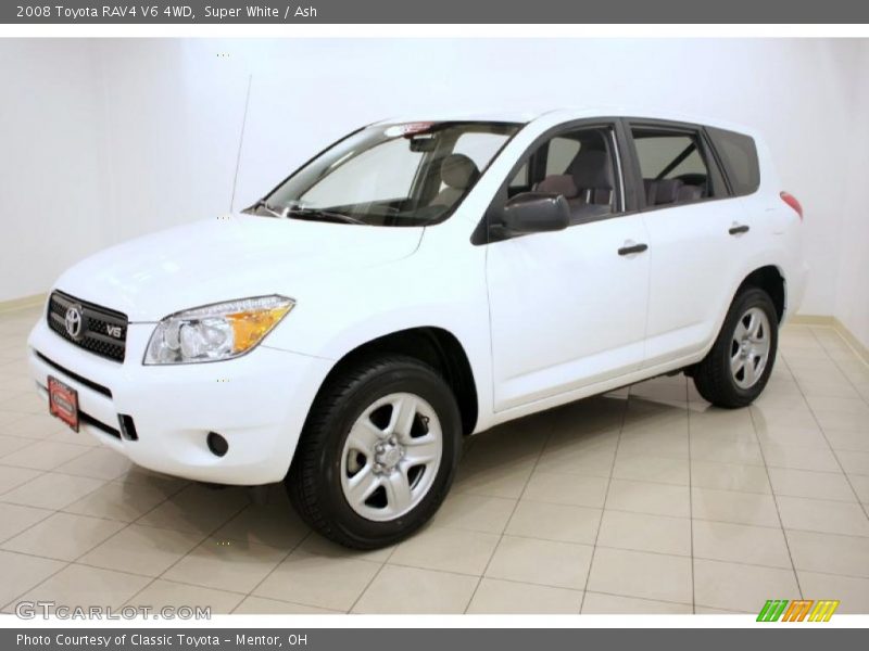 Super White / Ash 2008 Toyota RAV4 V6 4WD