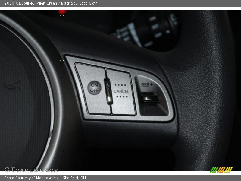 Alien Green / Black Soul Logo Cloth 2010 Kia Soul +