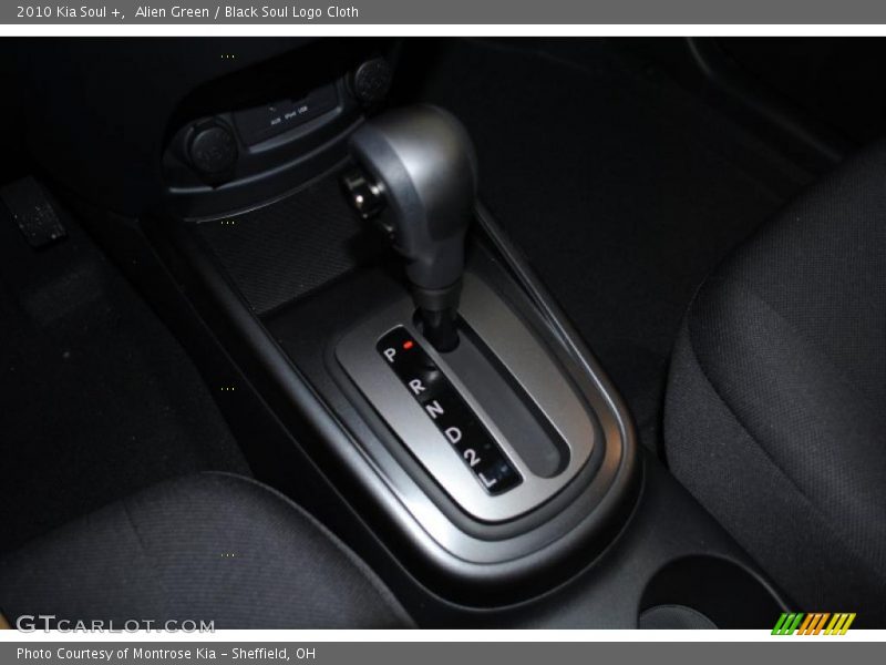 Alien Green / Black Soul Logo Cloth 2010 Kia Soul +