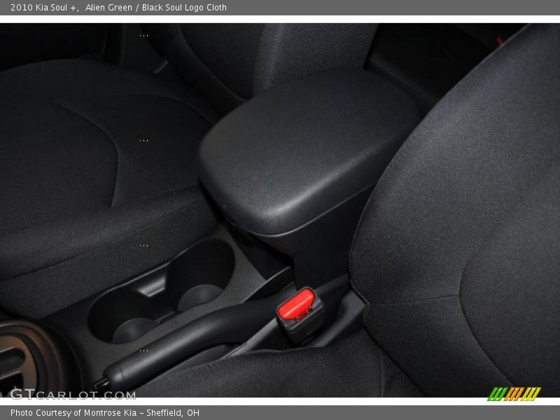 Alien Green / Black Soul Logo Cloth 2010 Kia Soul +