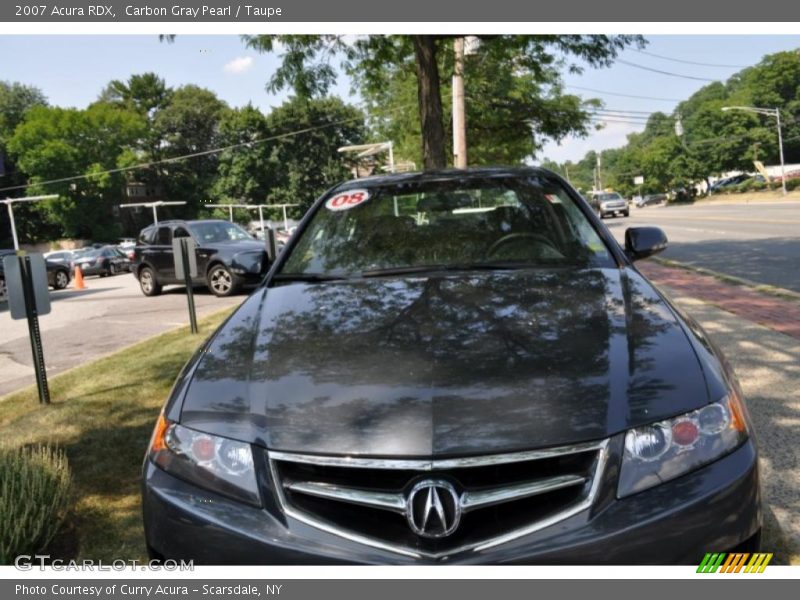 Carbon Gray Pearl / Taupe 2007 Acura RDX