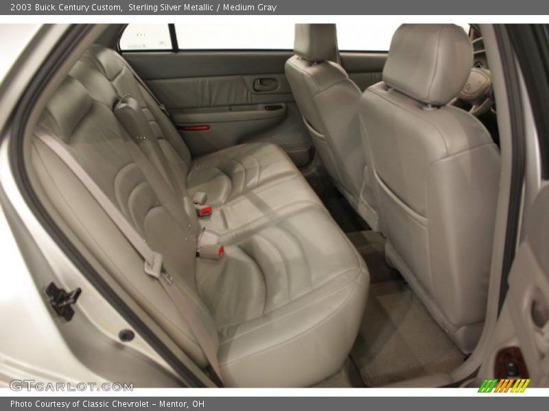 Sterling Silver Metallic / Medium Gray 2003 Buick Century Custom