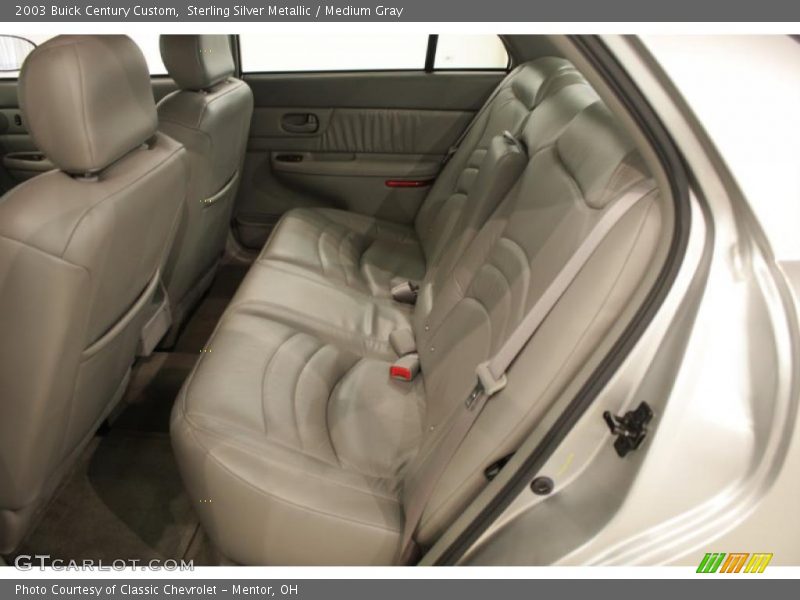 Sterling Silver Metallic / Medium Gray 2003 Buick Century Custom