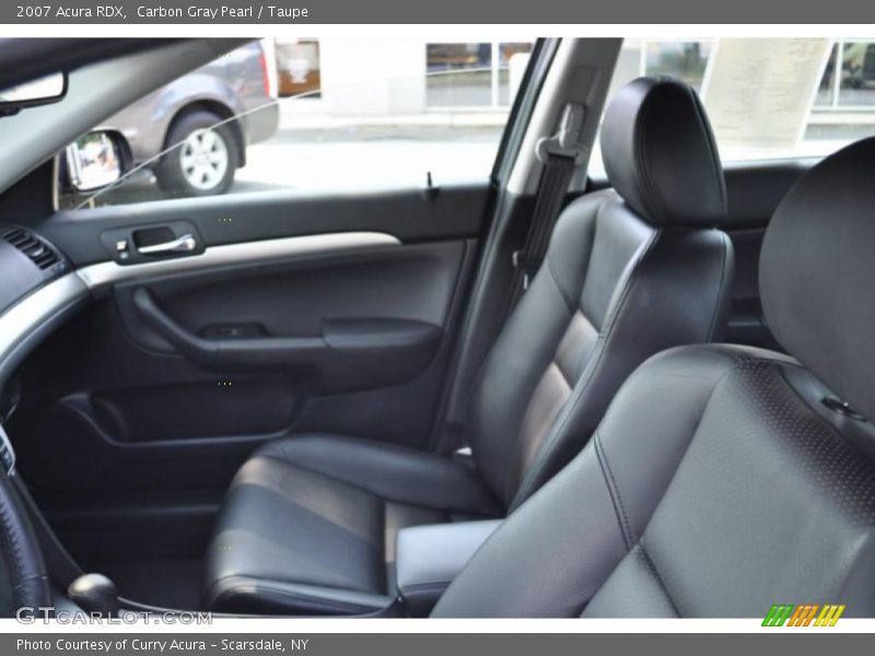 Carbon Gray Pearl / Taupe 2007 Acura RDX
