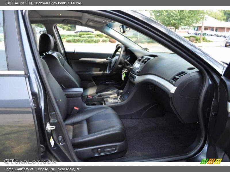 Carbon Gray Pearl / Taupe 2007 Acura RDX