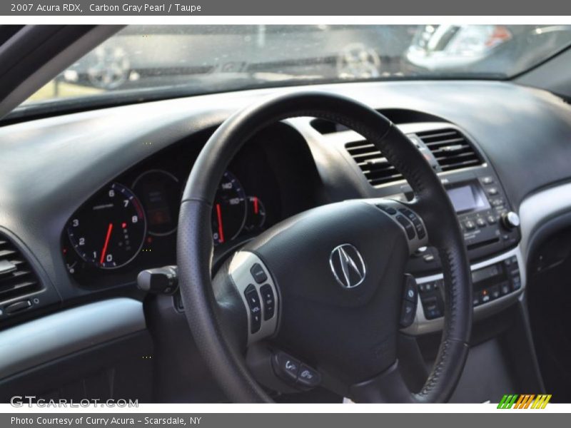 Carbon Gray Pearl / Taupe 2007 Acura RDX