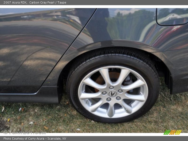 Carbon Gray Pearl / Taupe 2007 Acura RDX