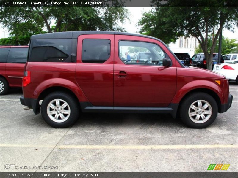 Tango Red Pearl / Gray/Black 2008 Honda Element EX