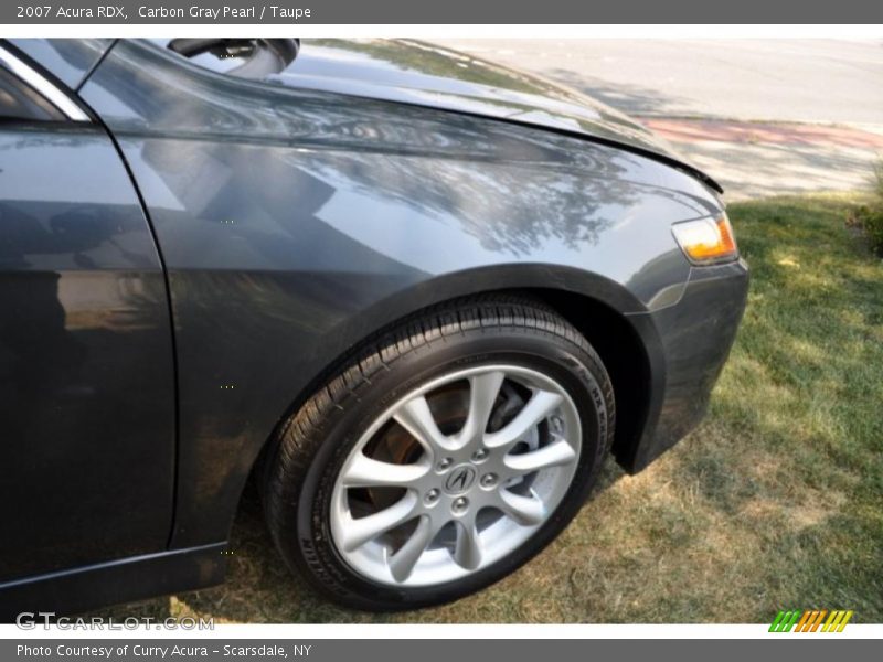 Carbon Gray Pearl / Taupe 2007 Acura RDX