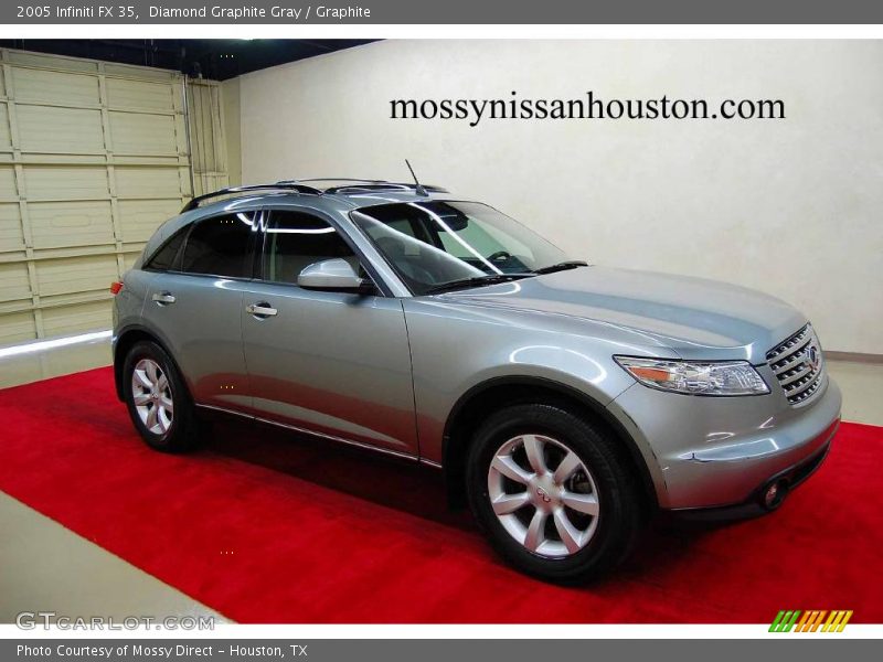 Diamond Graphite Gray / Graphite 2005 Infiniti FX 35