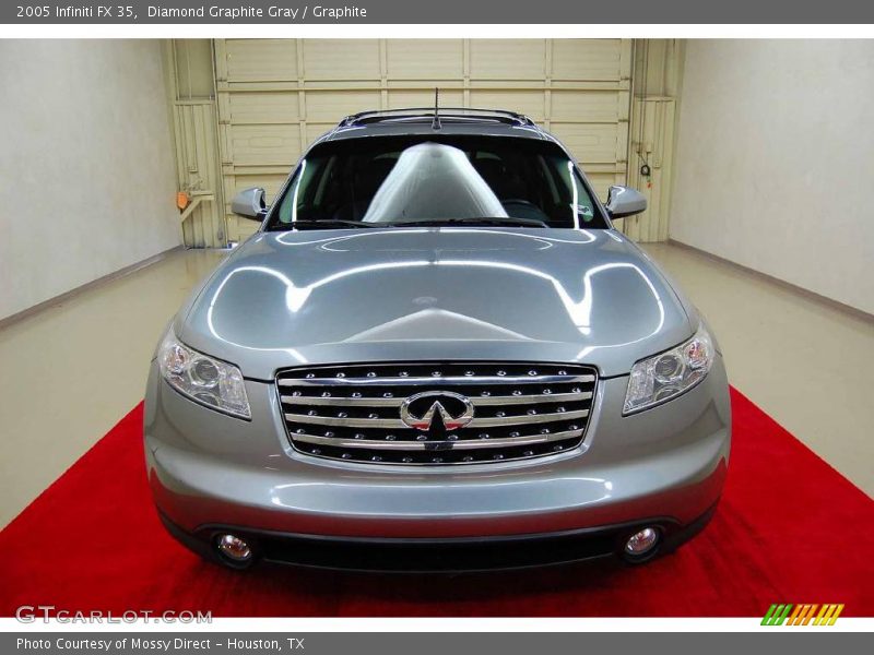 Diamond Graphite Gray / Graphite 2005 Infiniti FX 35