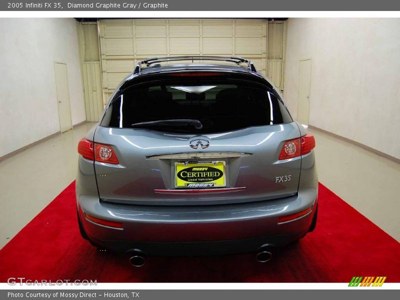 Diamond Graphite Gray / Graphite 2005 Infiniti FX 35
