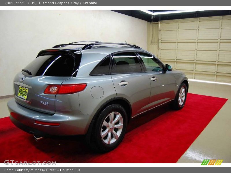 Diamond Graphite Gray / Graphite 2005 Infiniti FX 35