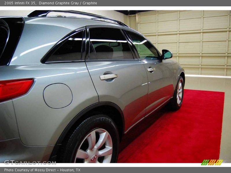 Diamond Graphite Gray / Graphite 2005 Infiniti FX 35