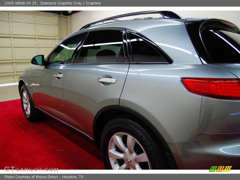 Diamond Graphite Gray / Graphite 2005 Infiniti FX 35