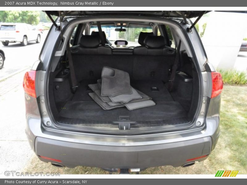 Nimbus Gray Metallic / Ebony 2007 Acura MDX Technology