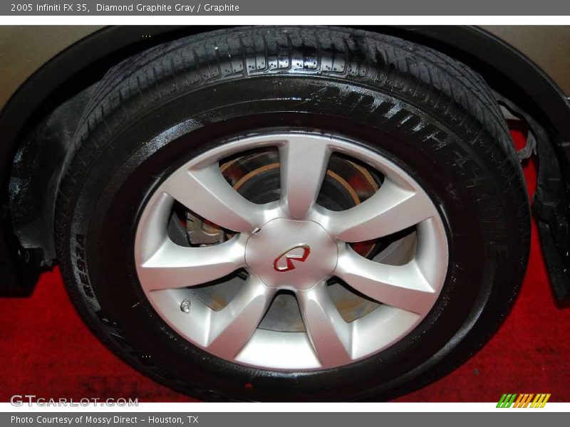Diamond Graphite Gray / Graphite 2005 Infiniti FX 35