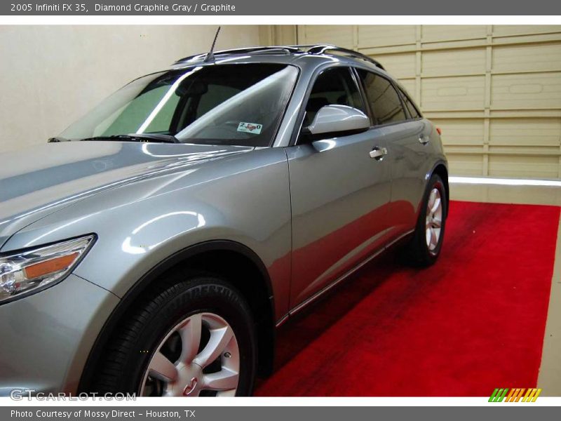 Diamond Graphite Gray / Graphite 2005 Infiniti FX 35