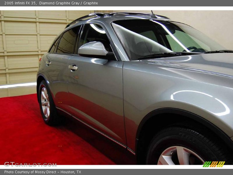 Diamond Graphite Gray / Graphite 2005 Infiniti FX 35