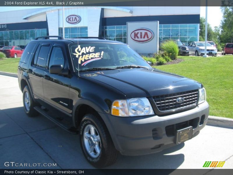 Black / Graphite 2004 Ford Explorer XLS 4x4