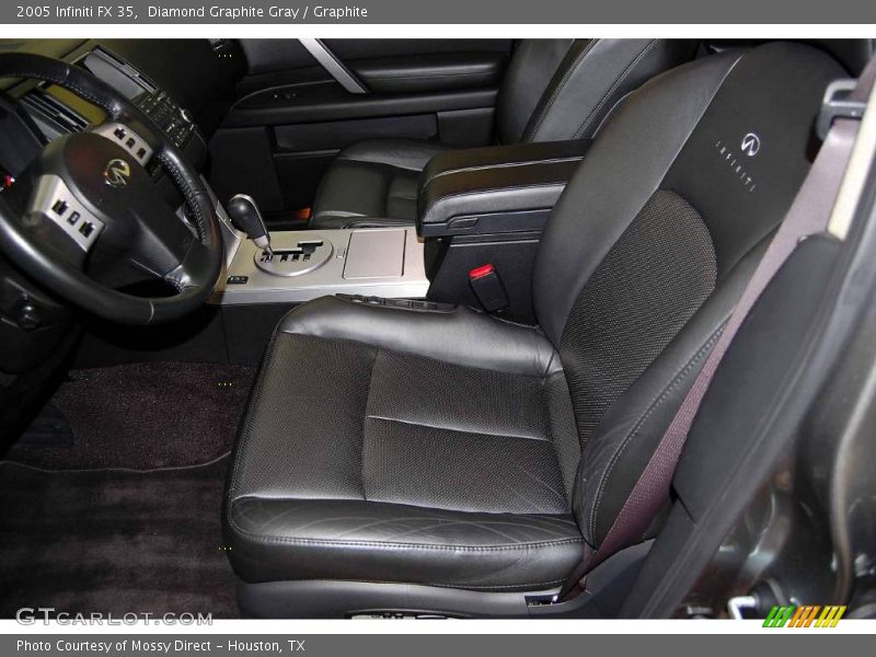 Diamond Graphite Gray / Graphite 2005 Infiniti FX 35