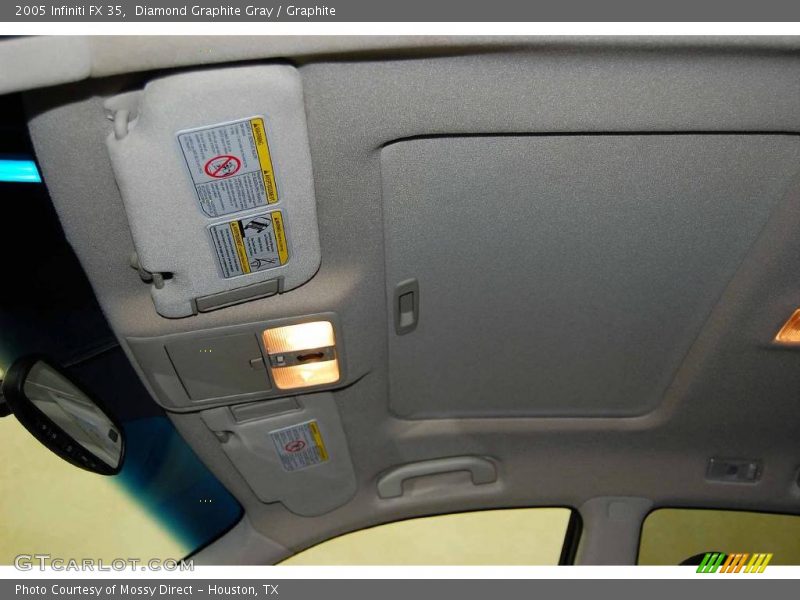 Diamond Graphite Gray / Graphite 2005 Infiniti FX 35