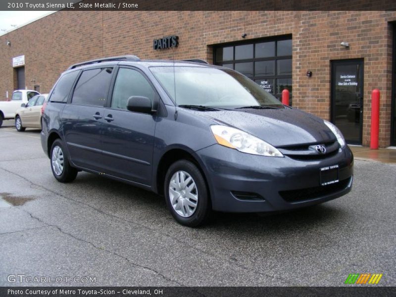 Slate Metallic / Stone 2010 Toyota Sienna LE