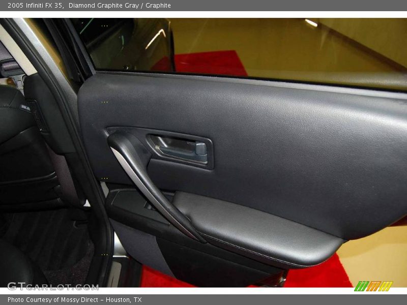 Diamond Graphite Gray / Graphite 2005 Infiniti FX 35