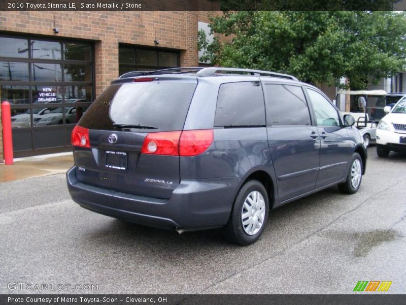 Slate Metallic / Stone 2010 Toyota Sienna LE