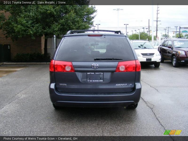 Slate Metallic / Stone 2010 Toyota Sienna LE