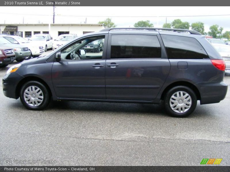 Slate Metallic / Stone 2010 Toyota Sienna LE