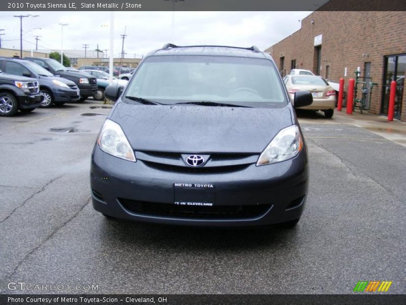 Slate Metallic / Stone 2010 Toyota Sienna LE