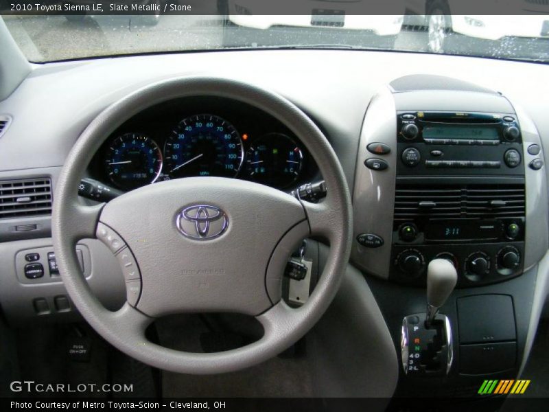 Slate Metallic / Stone 2010 Toyota Sienna LE