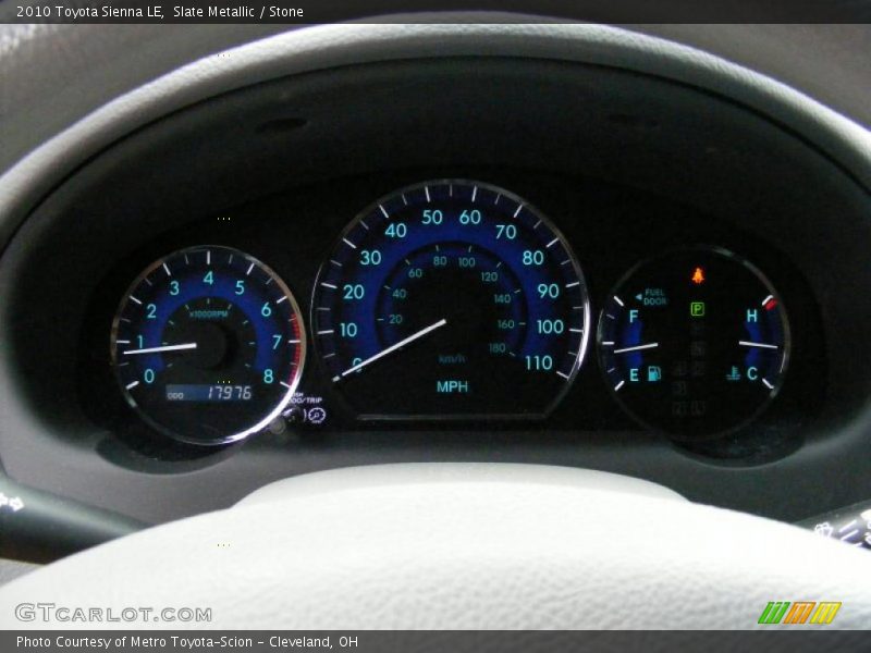 Slate Metallic / Stone 2010 Toyota Sienna LE