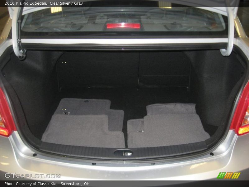 Clear Silver / Gray 2010 Kia Rio LX Sedan
