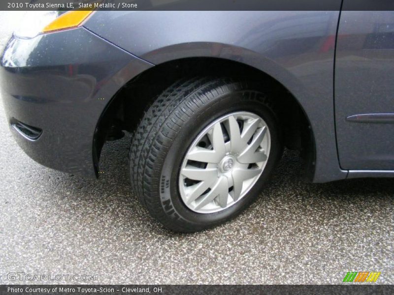 Slate Metallic / Stone 2010 Toyota Sienna LE